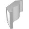 Ekena Millwork 5 1/2-in. W x 10-in. D x 14-in. H Funston Architectural Grade PVC Knee Brace BRCP055X10X14FST - alternate 4